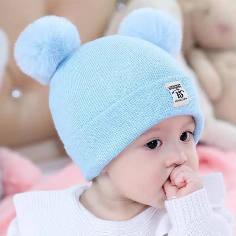 Gorro Infantil Unissex com Pom Pom - Conforto e Estilo