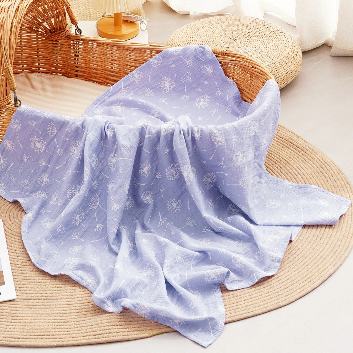 Cobertor Musselina 100% Algodão para Bebês