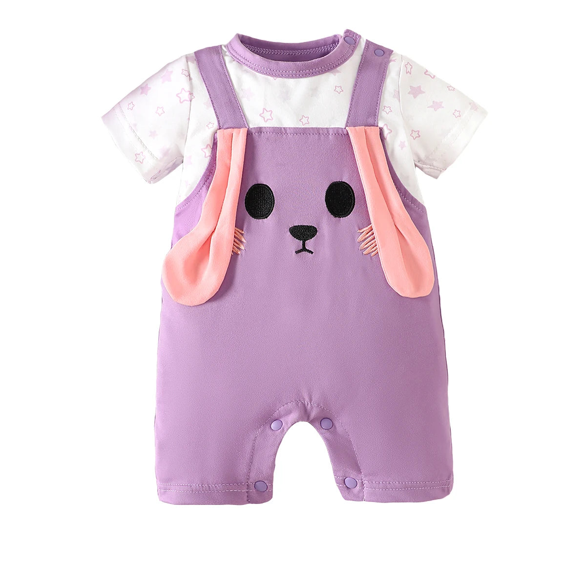 Macacão Bebê Coelhinho Orelhudo - Conforto e Estilo