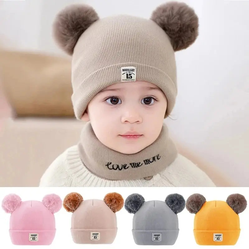 Gorro Infantil Unissex com Pom Pom - Conforto e Estilo