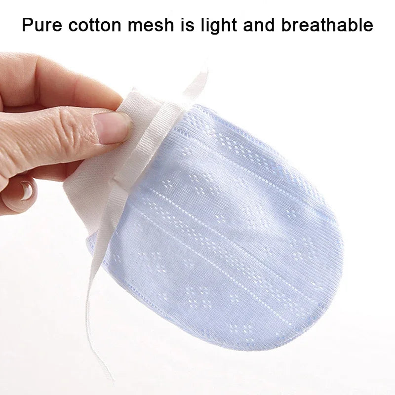 Luvas de Algodão Antiarranhões para Bebês