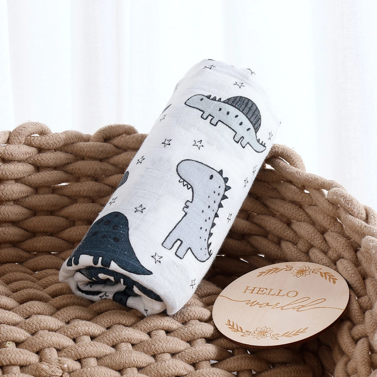 Happyflute 120*110cm musselina swaddle para recém-nascido algodão de bambu verão cobertor cama consolador bonito cobertores do bebê