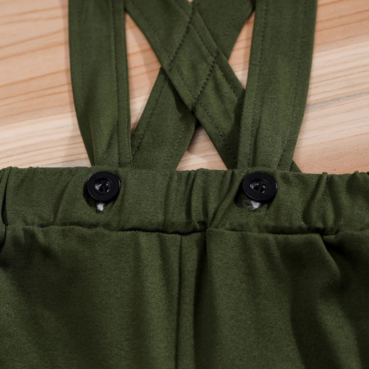 Conjunto Cavalheiro Bebê - Body e Suspensórios