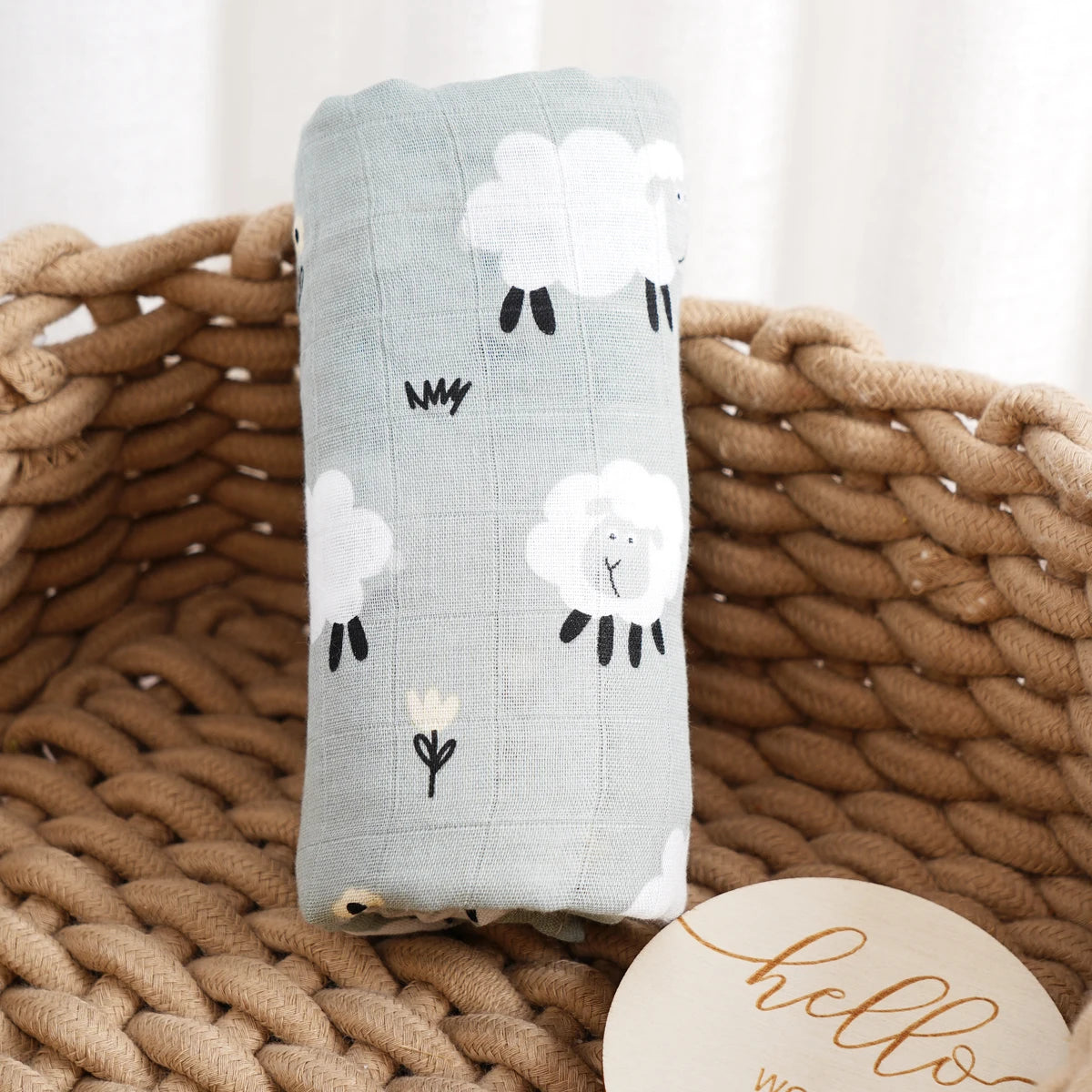 Cobertor Musselina de Algodão Bambu para Bebês