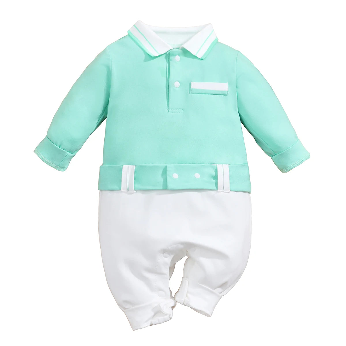 Macacão Polo Cavalheiro Bebê - Estilo e Conforto