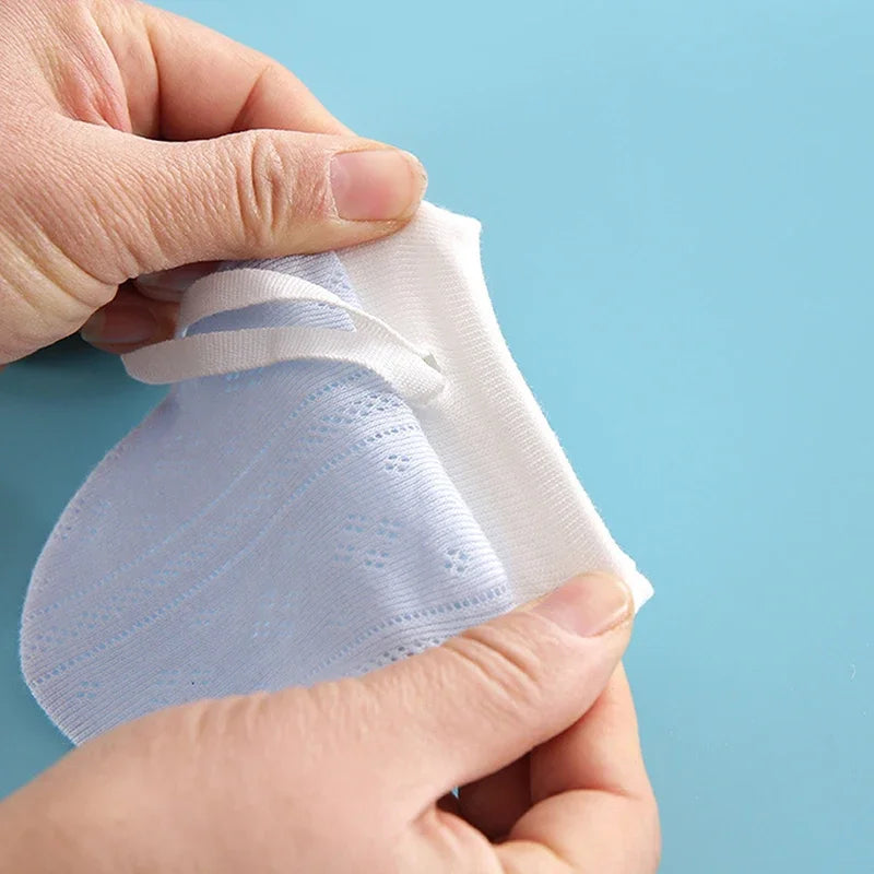 Luvas de Algodão Antiarranhões para Bebês