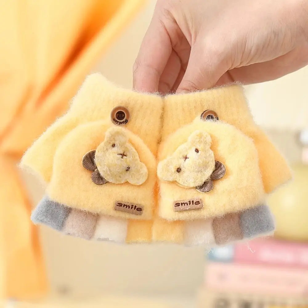 Luvas Flip-Top Infantis Quentes e Confortáveis