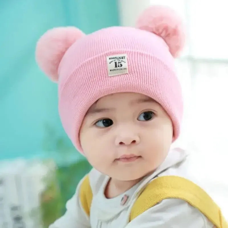 Gorro Infantil Unissex com Pom Pom - Conforto e Estilo