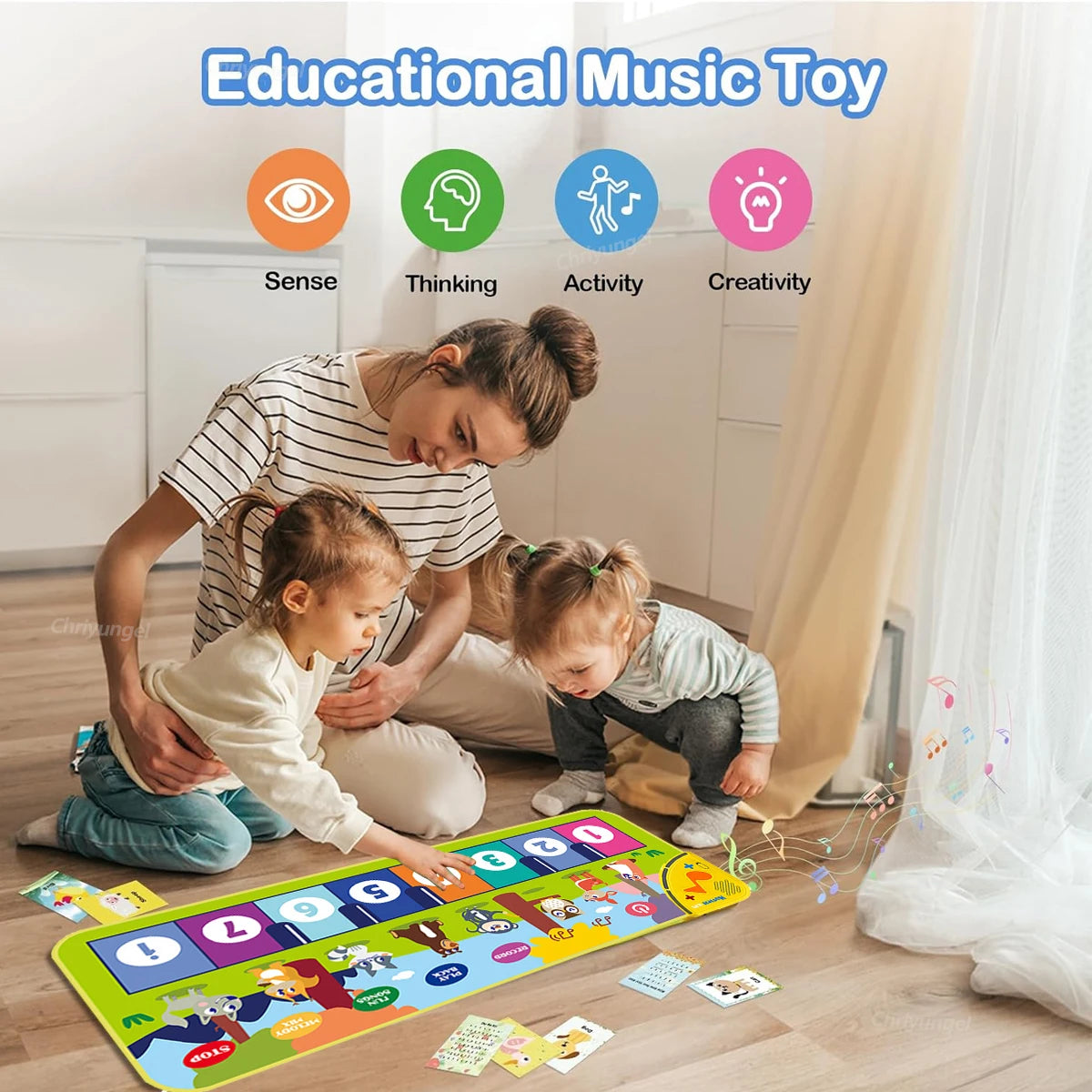 Tapete Musical Aprender Brincando - Passinhos Mágicos