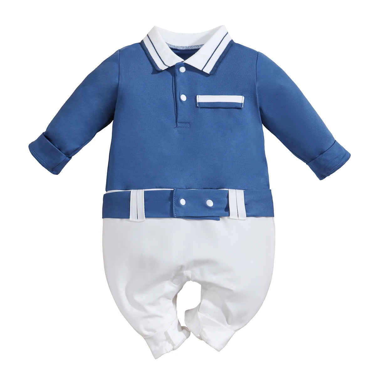 Macacão Polo Cavalheiro Bebê - Estilo e Conforto