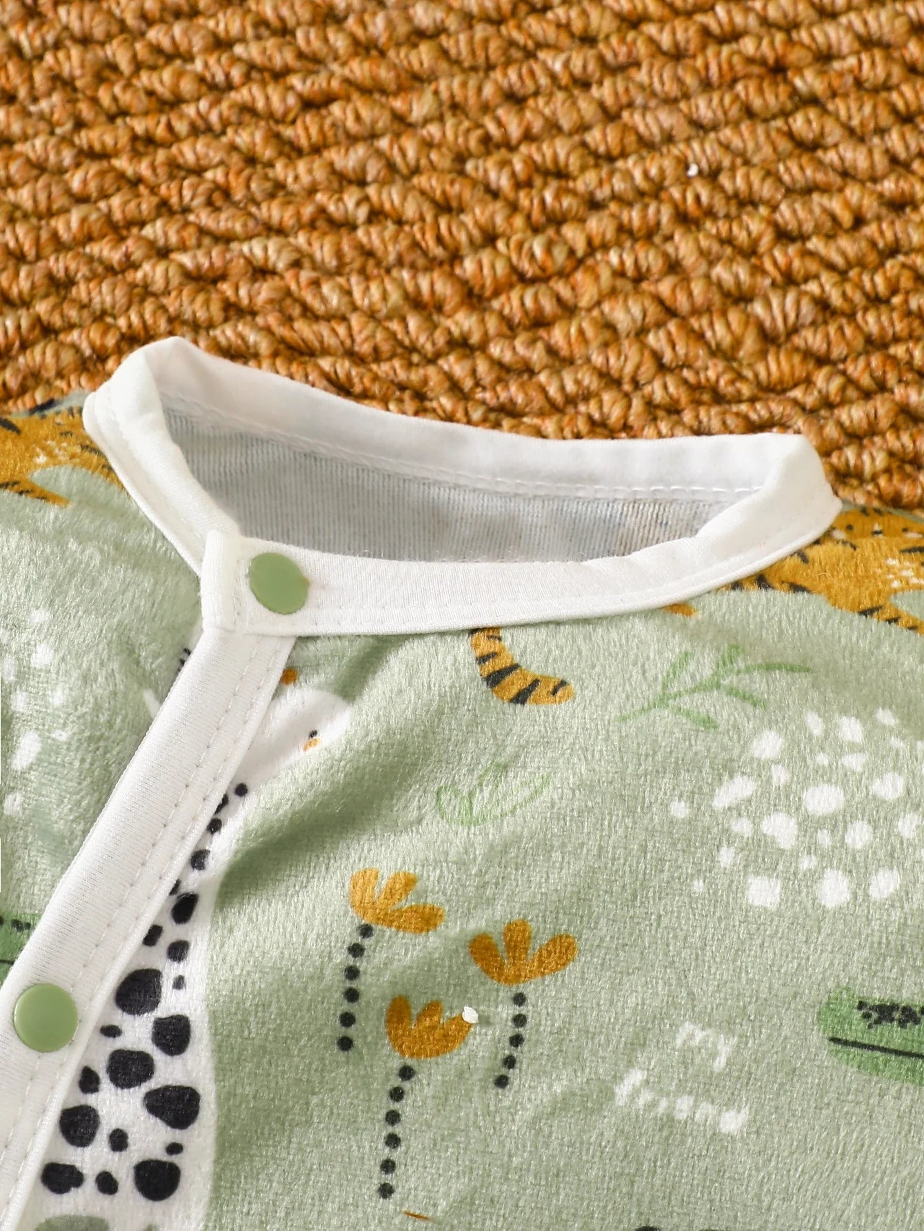 Macacão Infantil Zoológico com Pés para Bebê