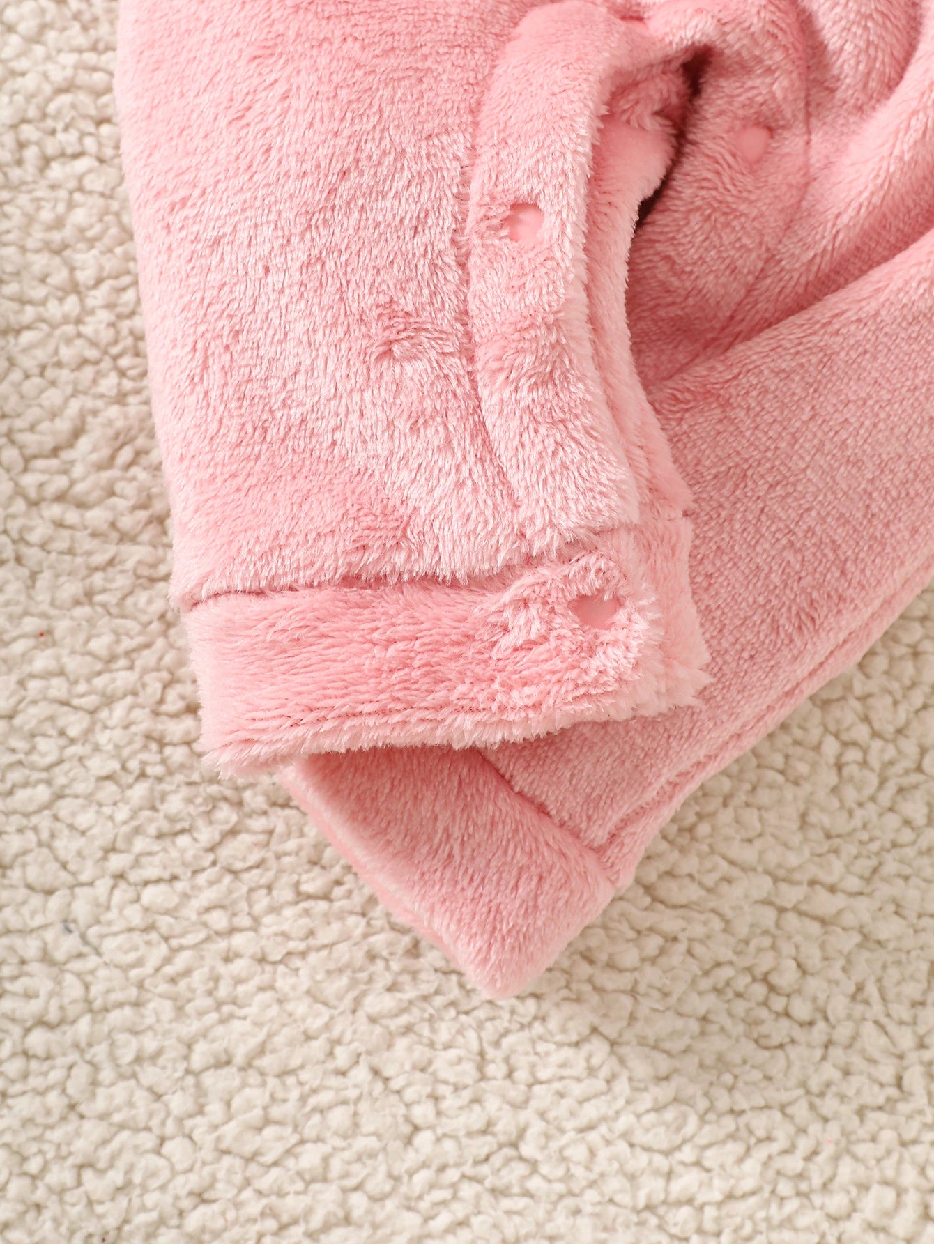 Iurnxb roupas de coelho para bebês recém-nascidos, ternos ao ar livre, casaco de lã com capuz + calças com suspensórios, conjunto de roupas infantis de 2 peças de 1 a 18 meses