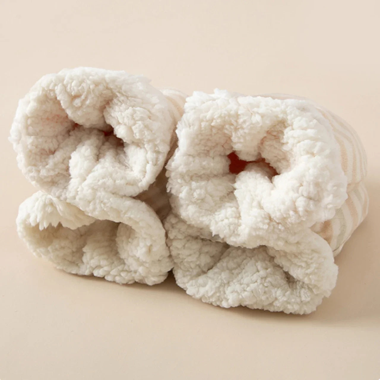 Bebê recém-nascido luvas de inverno macio engrossar luvas de pelúcia para infantil menino menina listrado cor sólida luvas de dedo cheio