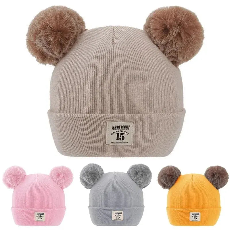 Gorro Infantil Unissex com Pom Pom - Conforto e Estilo