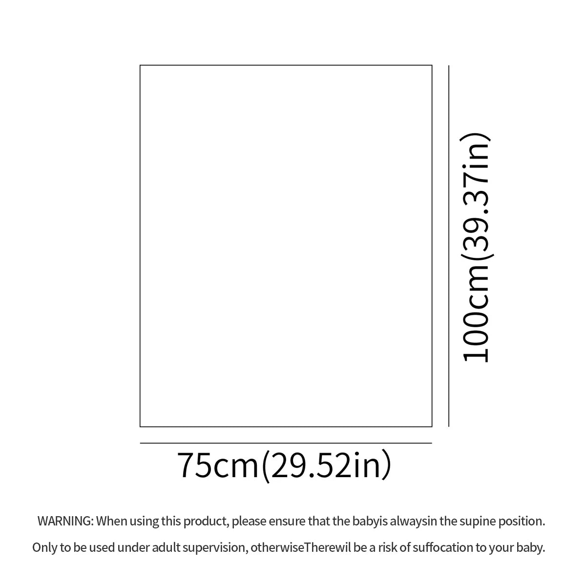 Cobertor Minky de Pelúcia Macia para Bebês