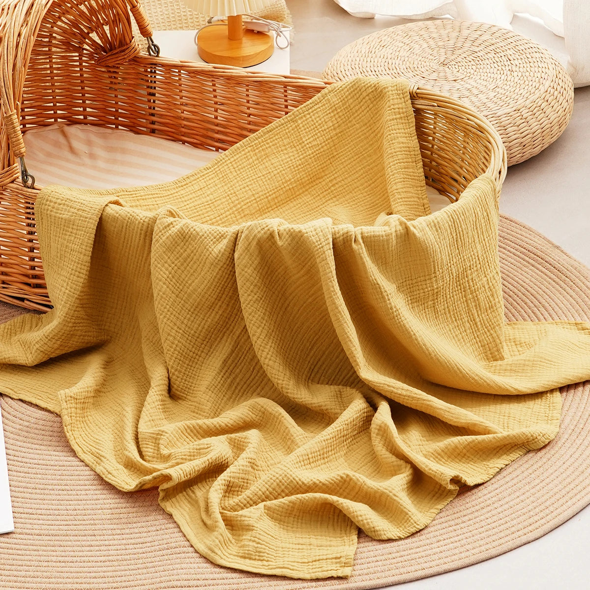 Cobertor Musselina 100% Algodão para Bebês