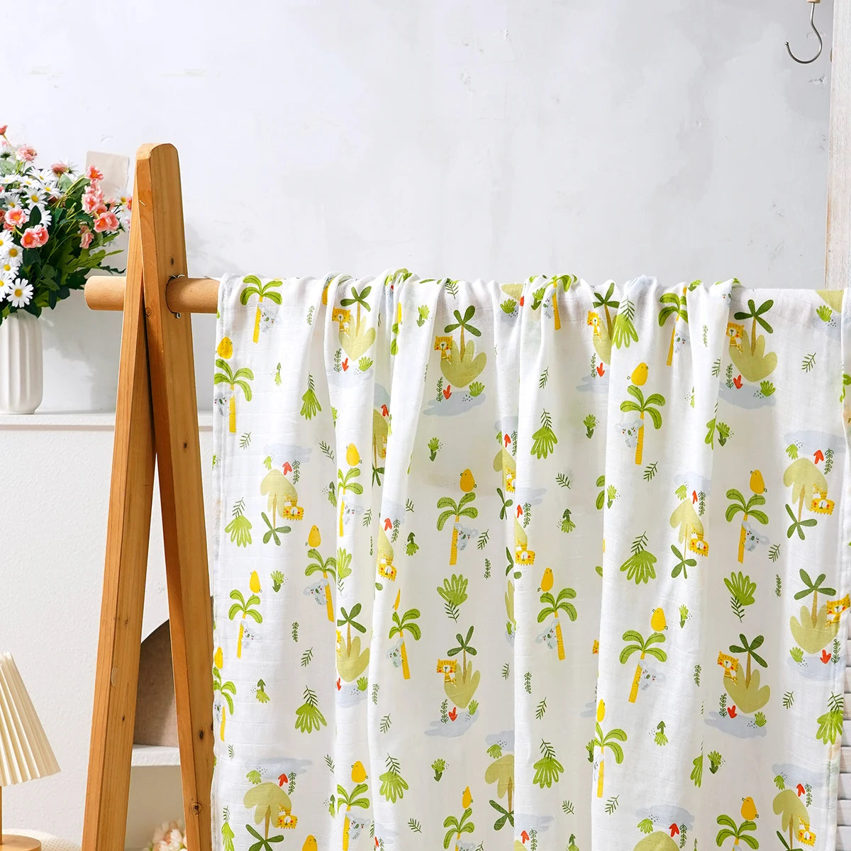 Cobertor de Musselina para Bebê em Algodão Bambu