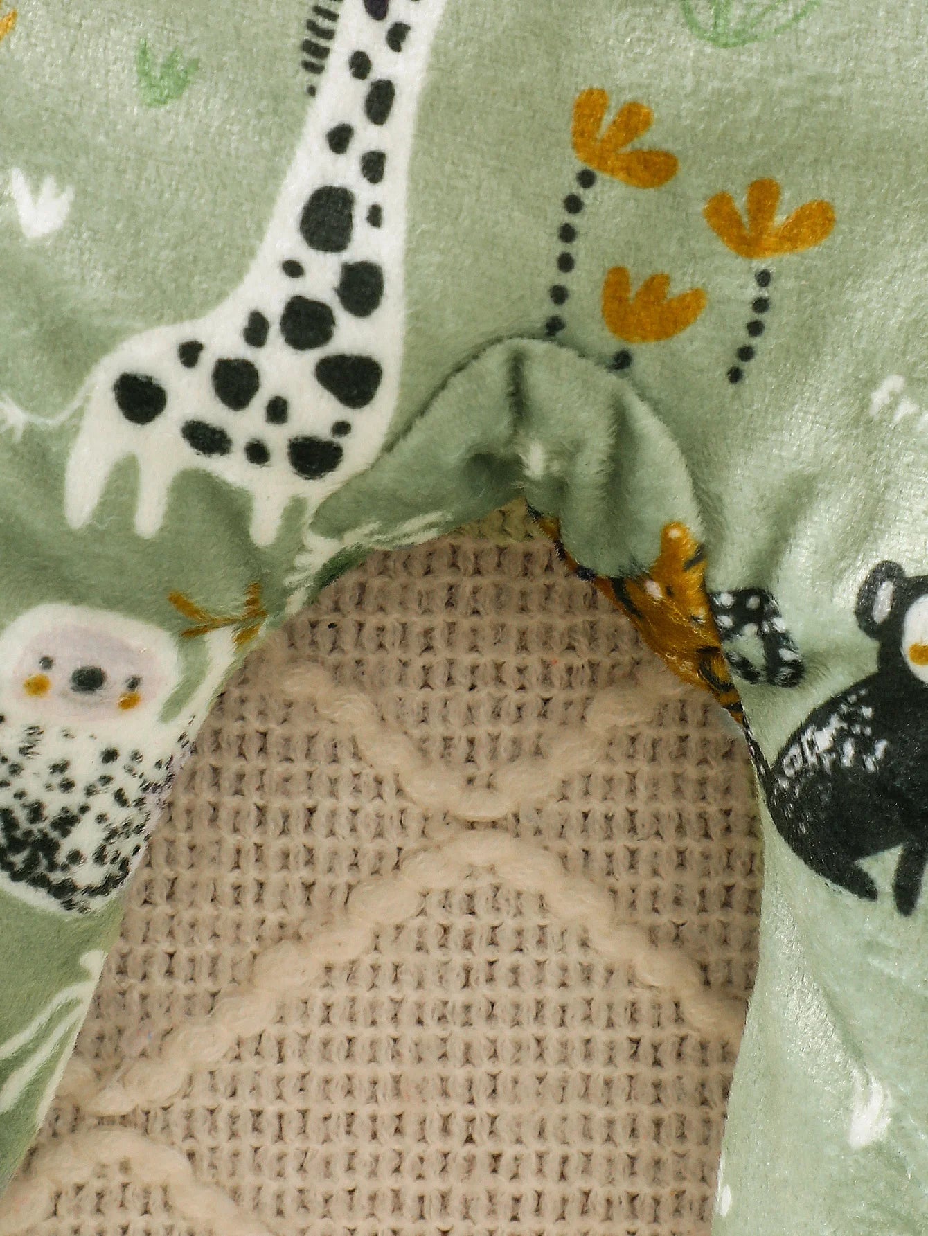 Macacão Infantil Zoológico com Pés para Bebê