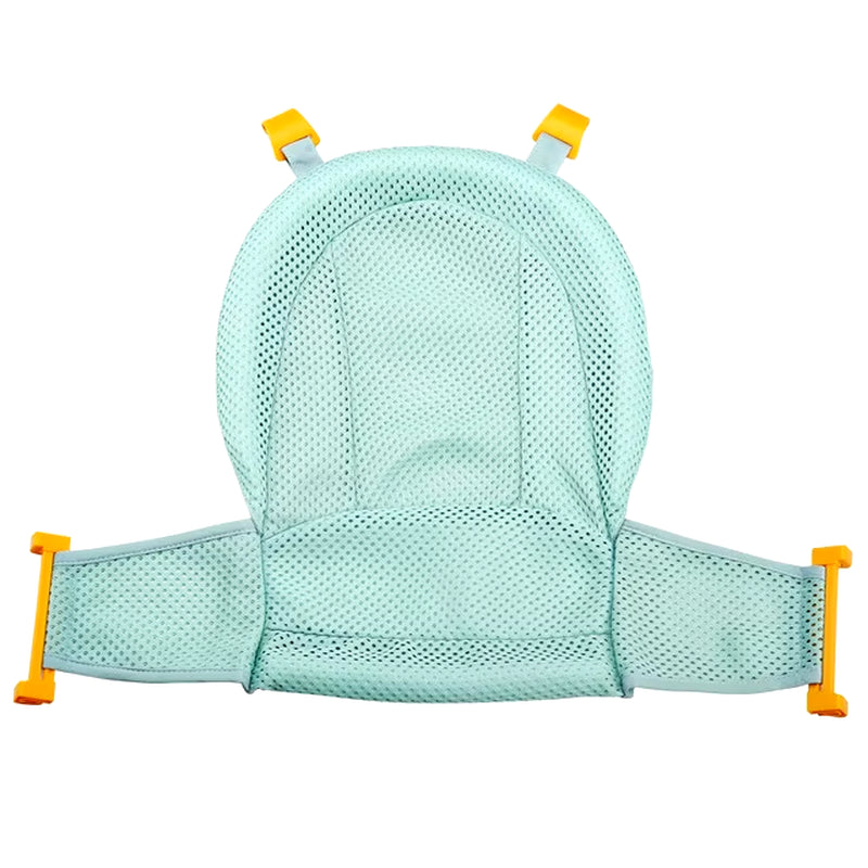 Portable Baby Shower Bath Tub Pad Non-Slip Newborn Bathtub Mat Safety Nursing Foldable Support Comfort Body Cushion Mat Pillow